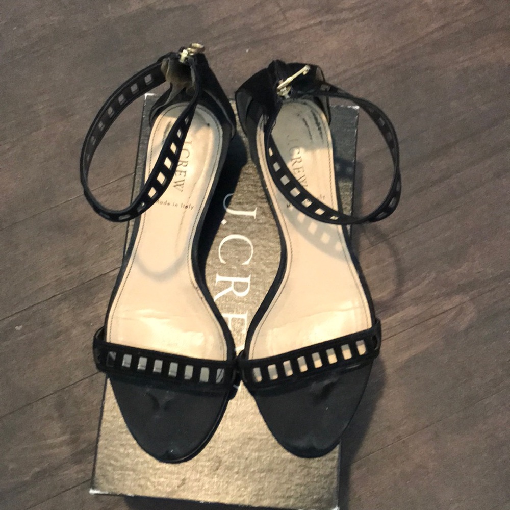 Jcrew suede sandals